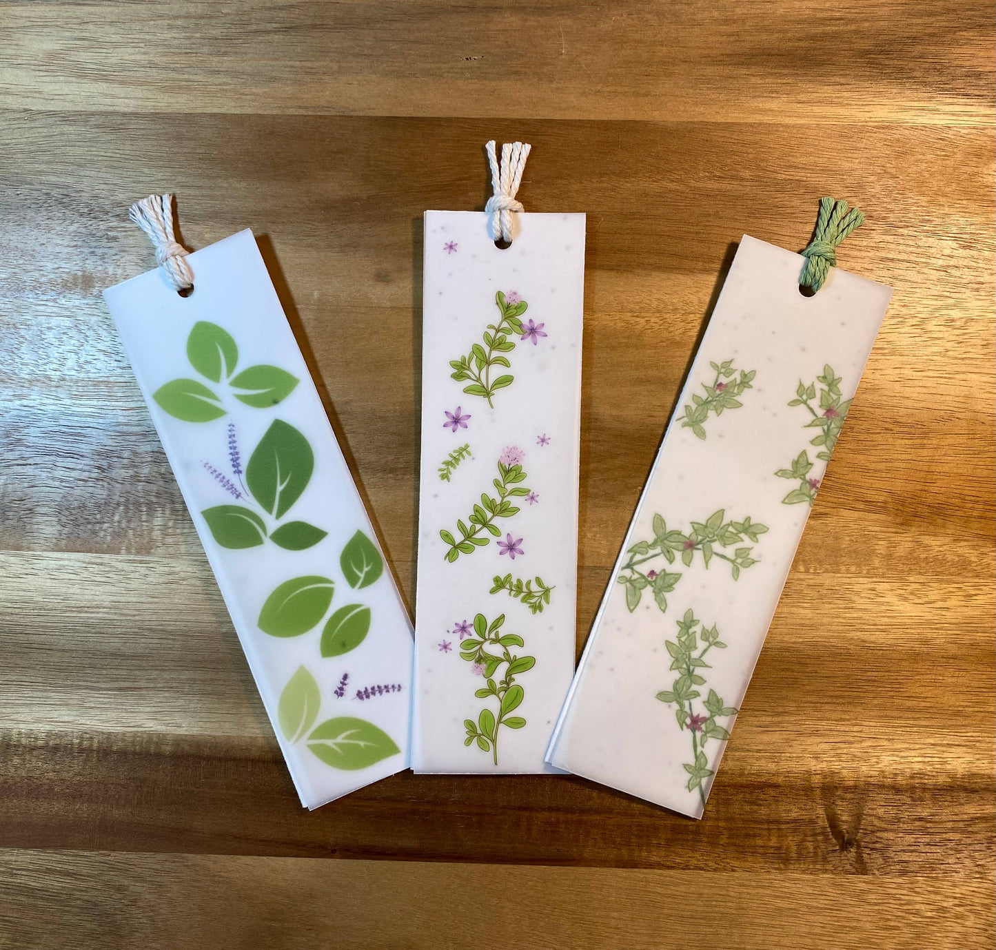 Plantable 2 in 1 Herb Bookmark