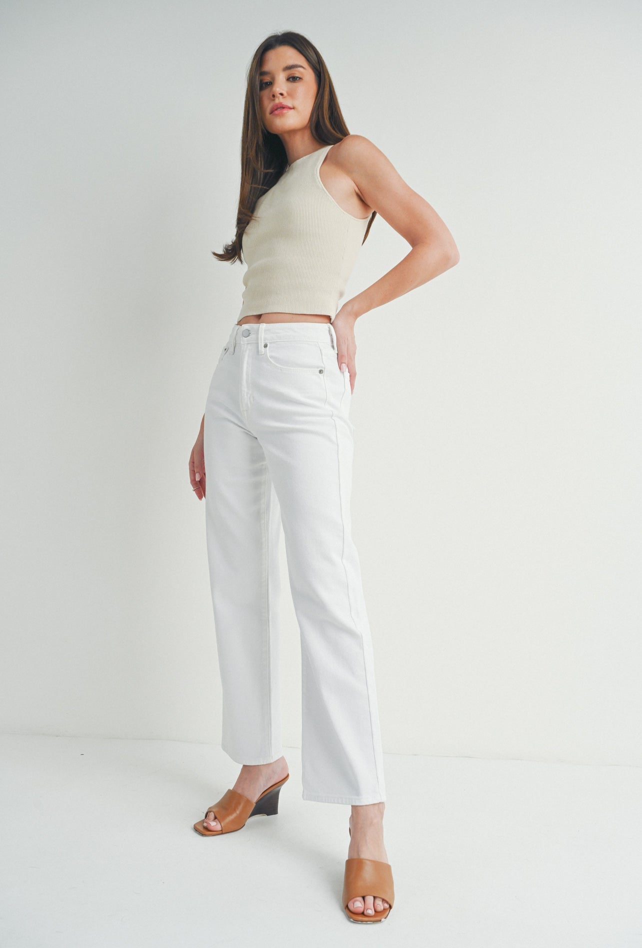 Plenty Of Options HR White Jean