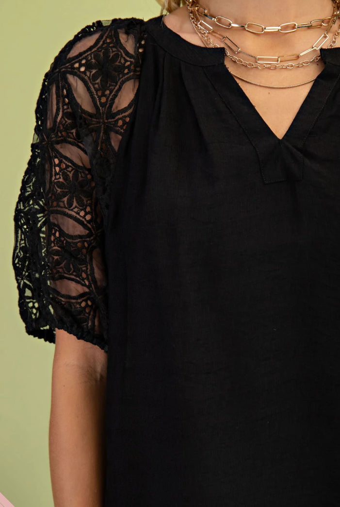 Ella Lynn Lace Blouse