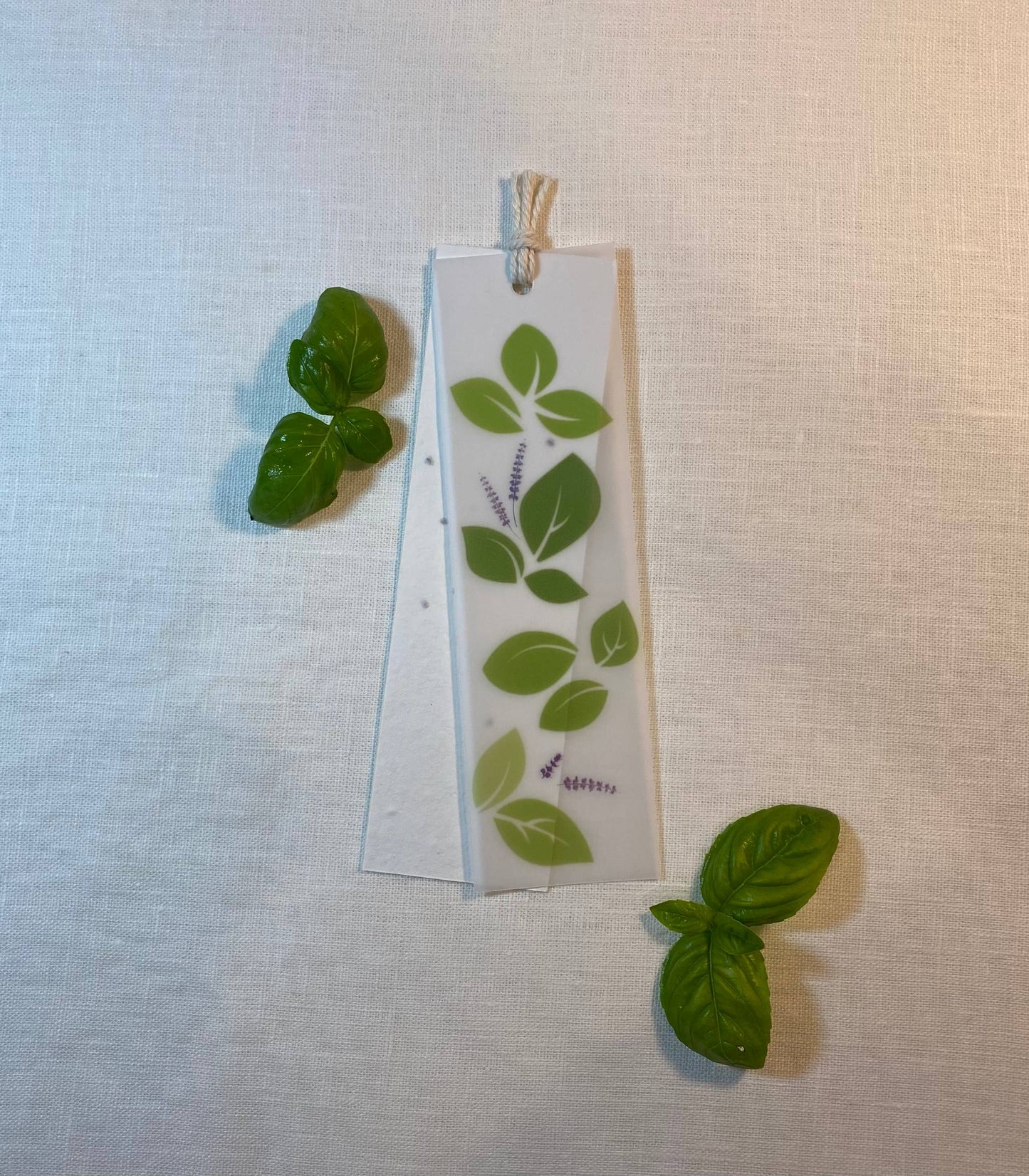 Plantable 2 in 1 Herb Bookmark