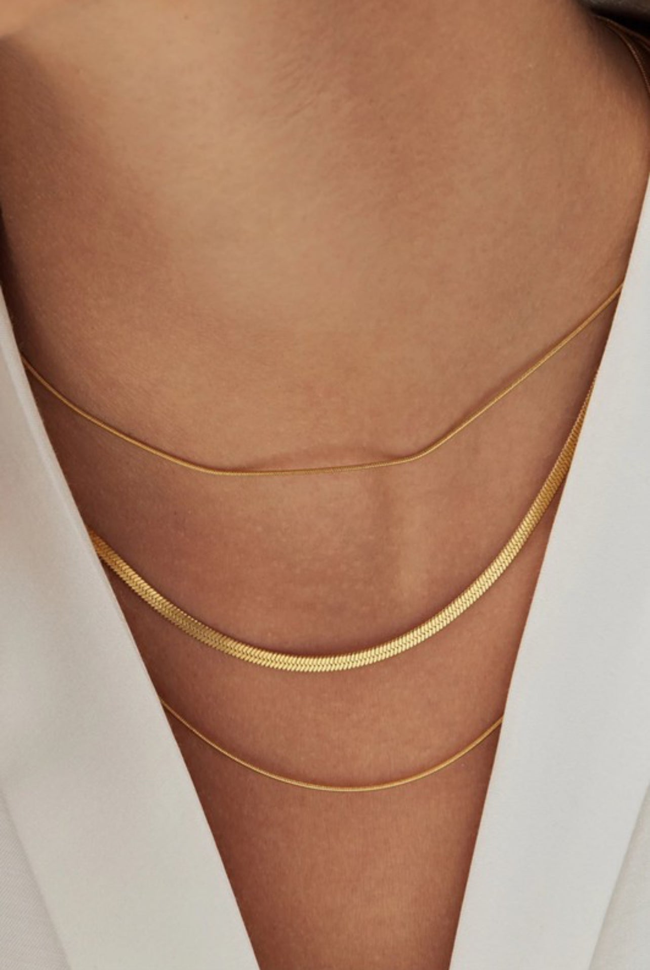Elzbeth Non-Tarnishing Layered Necklace