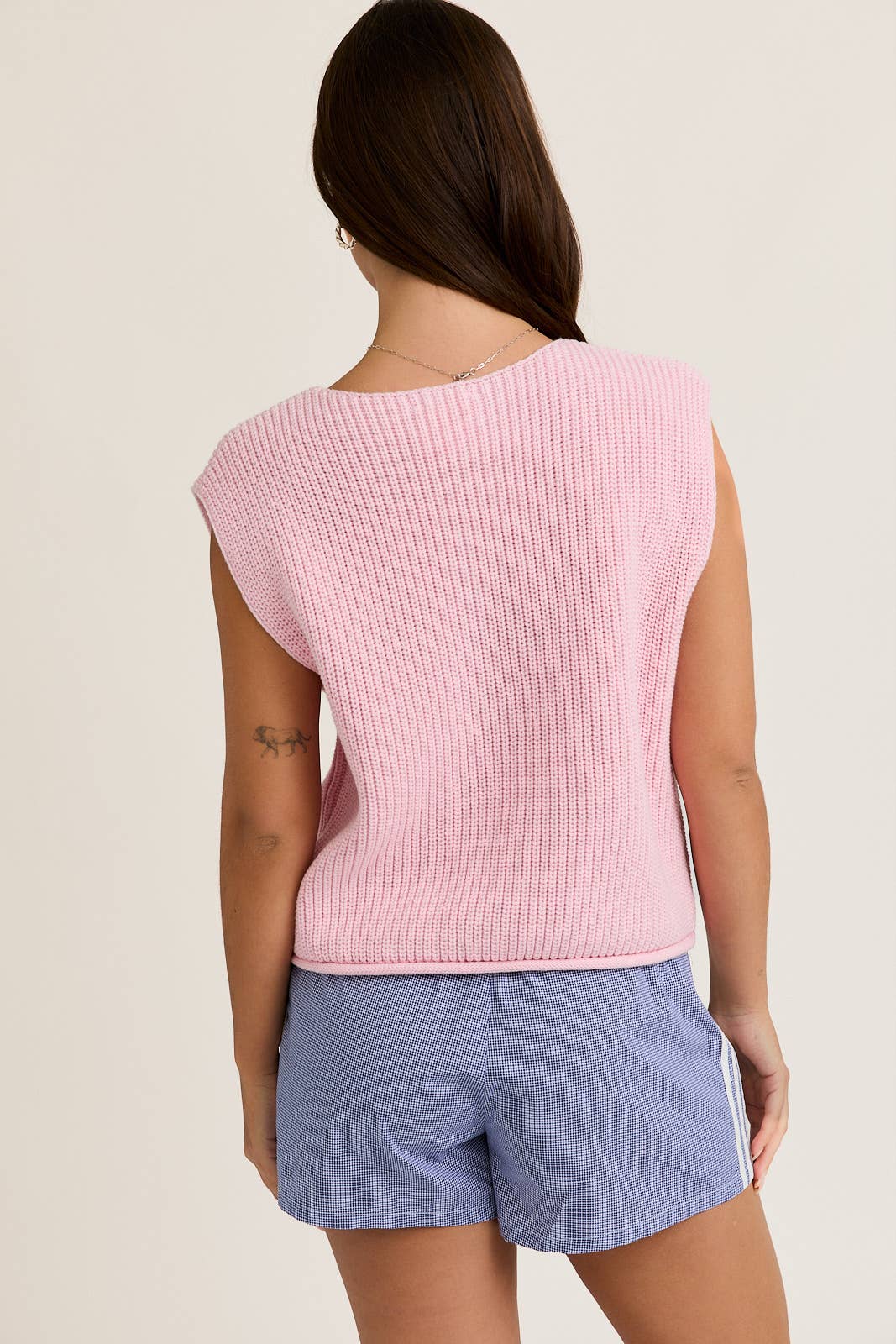 Pink Expectations Sweater Vest