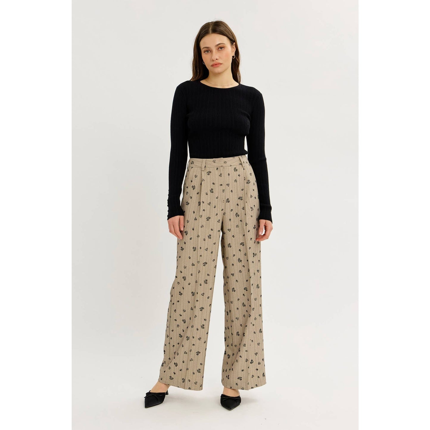 Subtle Femininity Tailored Pants