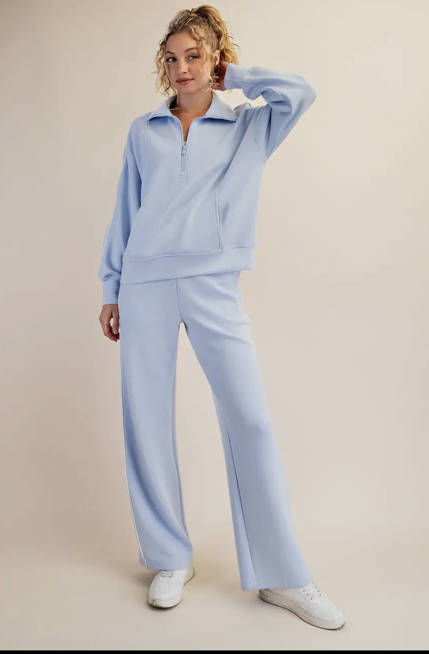Ultimate Quarter Zip With Piping