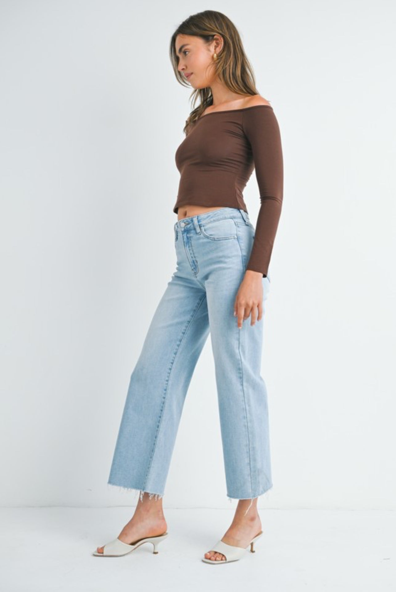 Verity HR Jeans In Lt. Wash