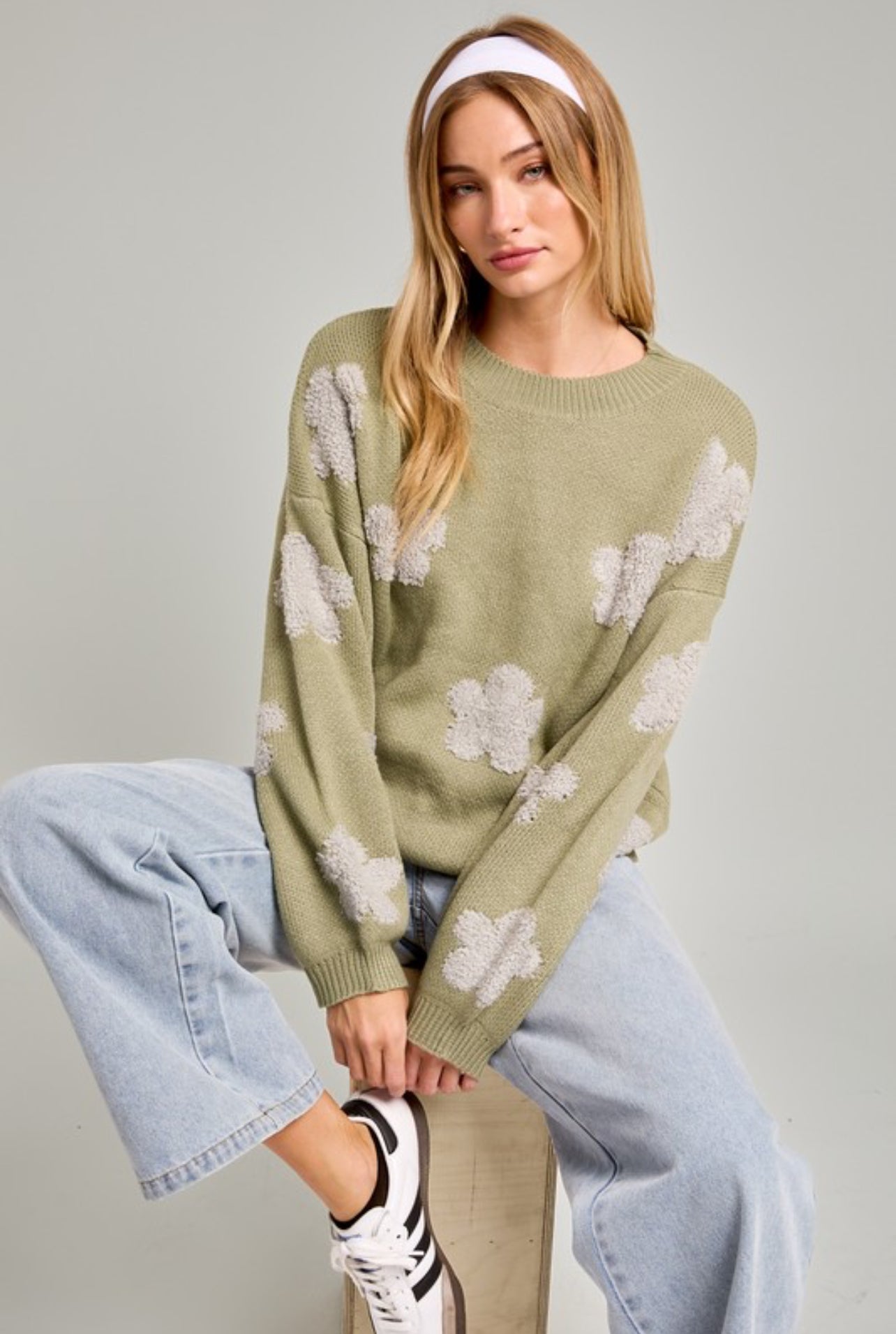 CCC 3D Flower Sweater