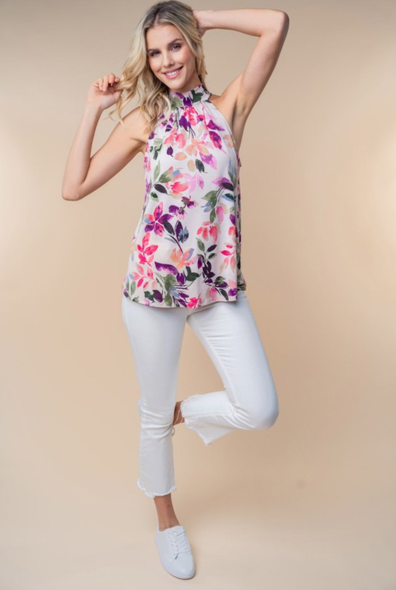Easy To Love Floral Blouse