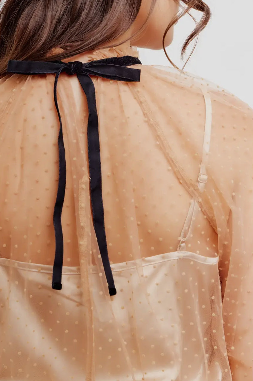Romantic And Chic 2-In-1 Top