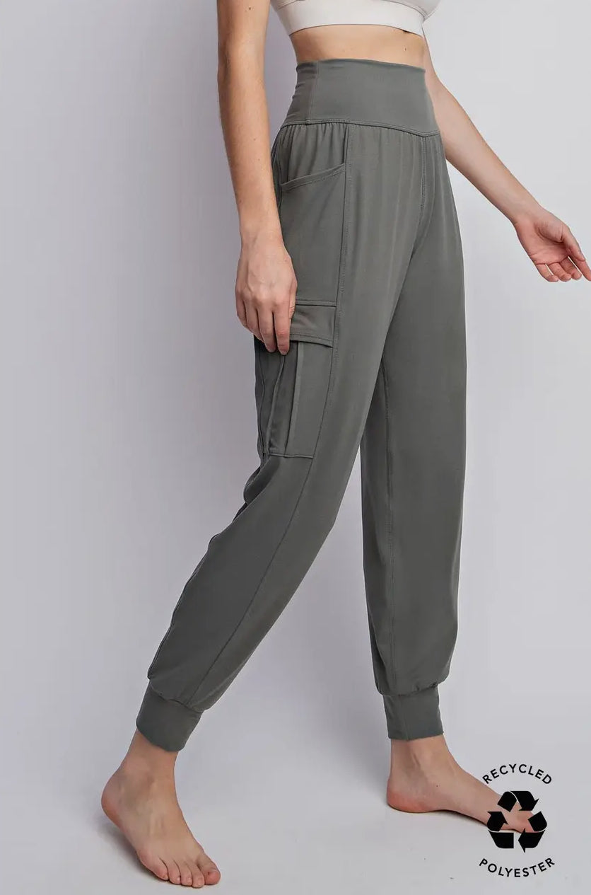 Everybody’s Favorite Cargo Joggers: Grey Sage