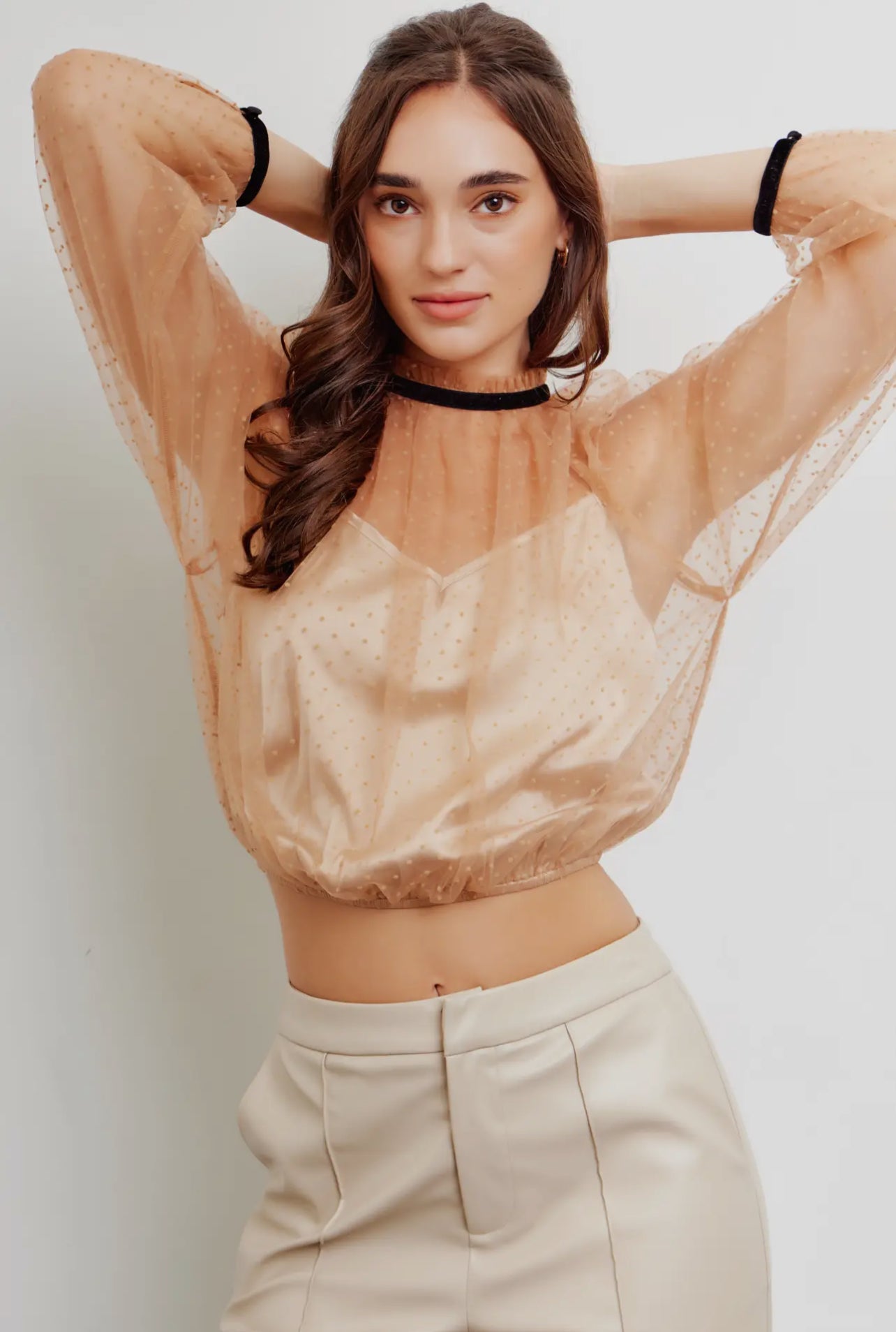 Romantic And Chic 2-In-1 Top