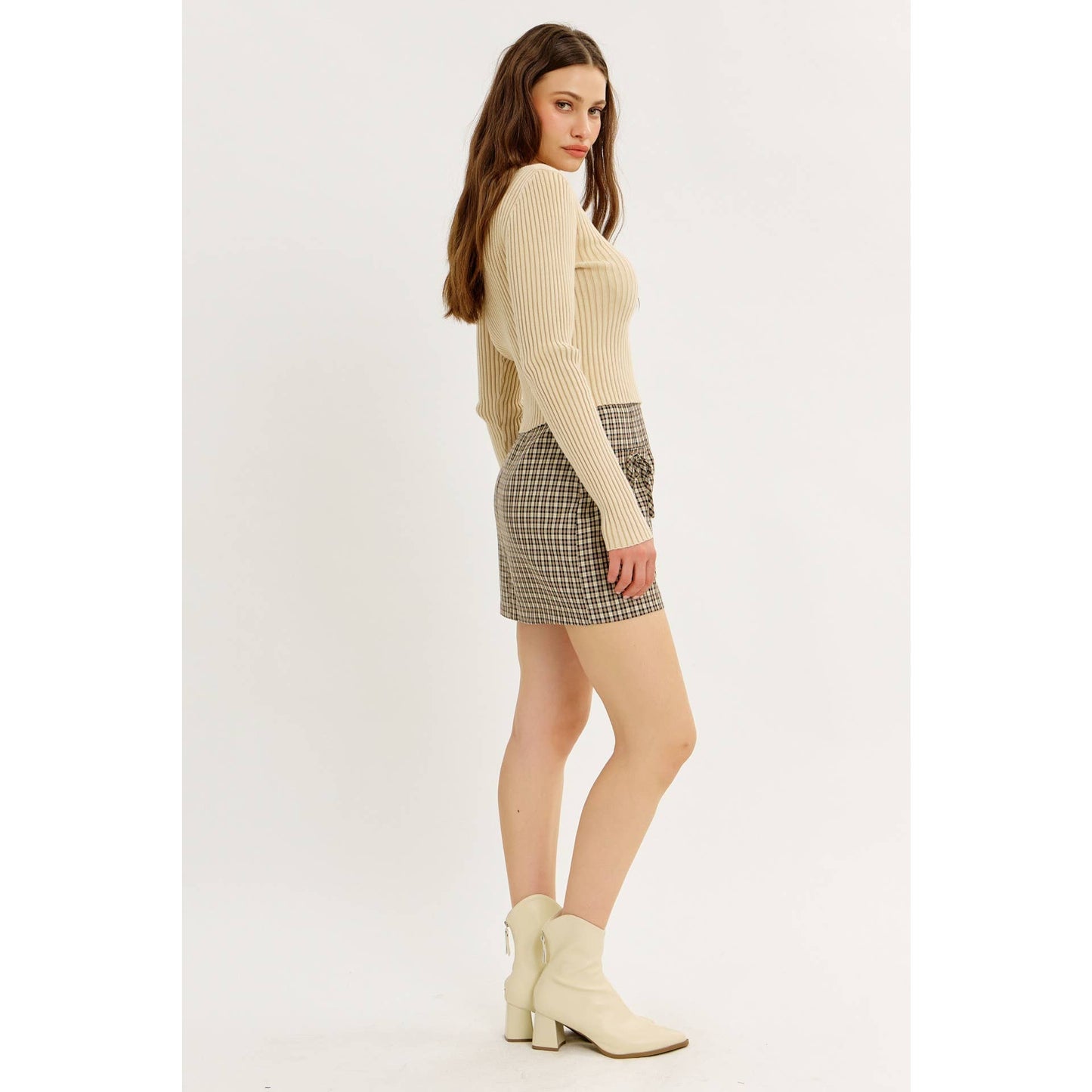Preppy And Feminine Skirt