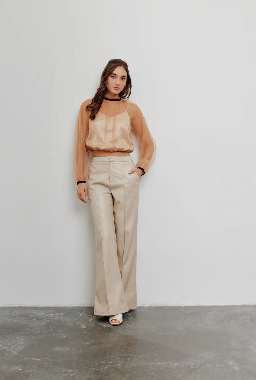 Romantic And Chic 2-In-1 Top
