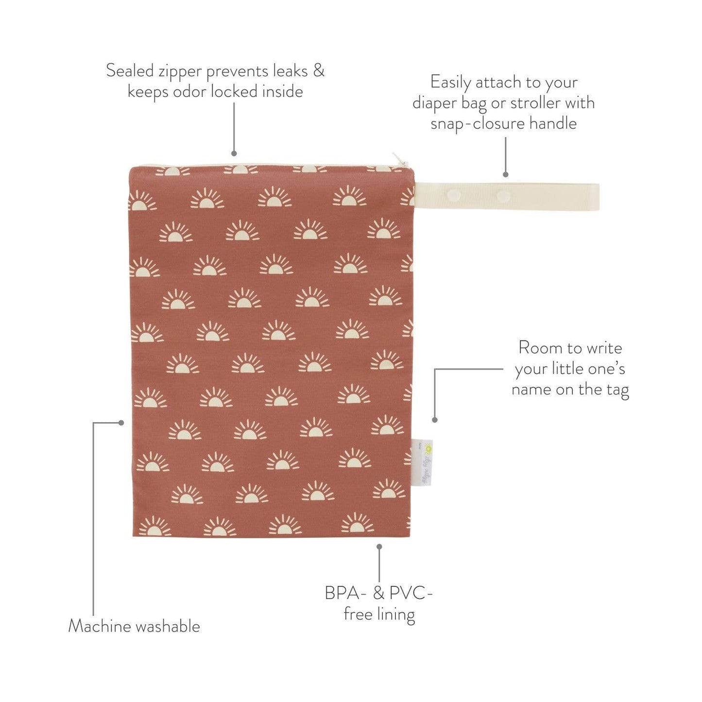 Medium Wet Bag: Safari Squad