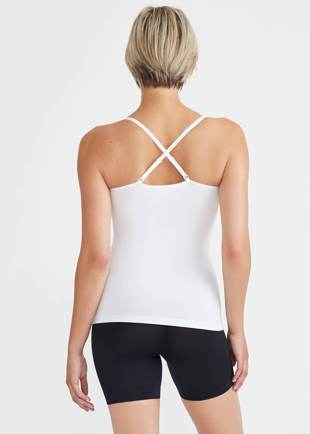 Shaping Seamless Camisole In White