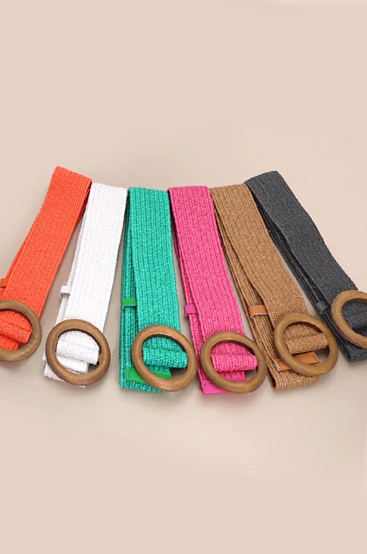 Rattan Stretch Belt