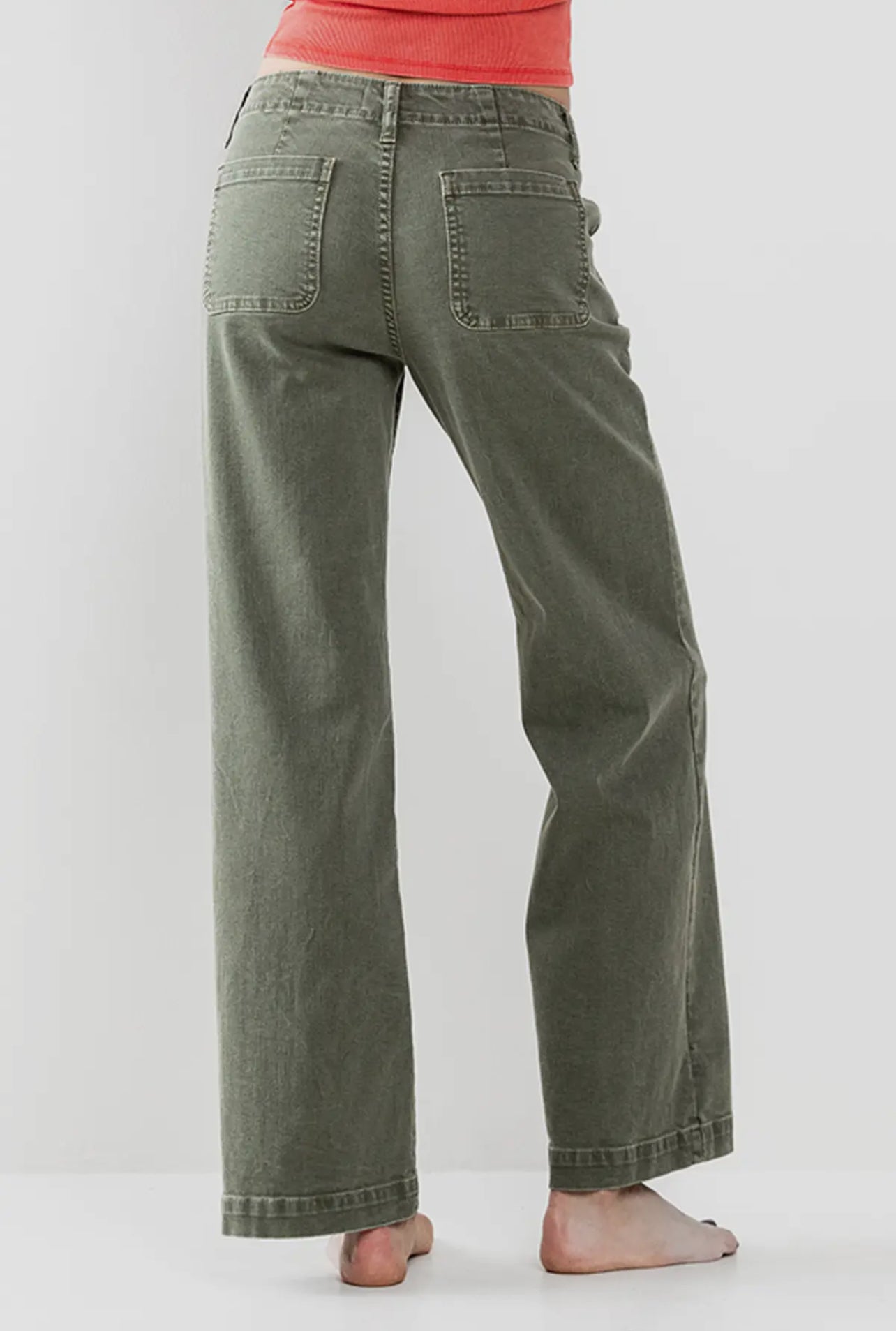 Suki Mid Rise Trouser Jean