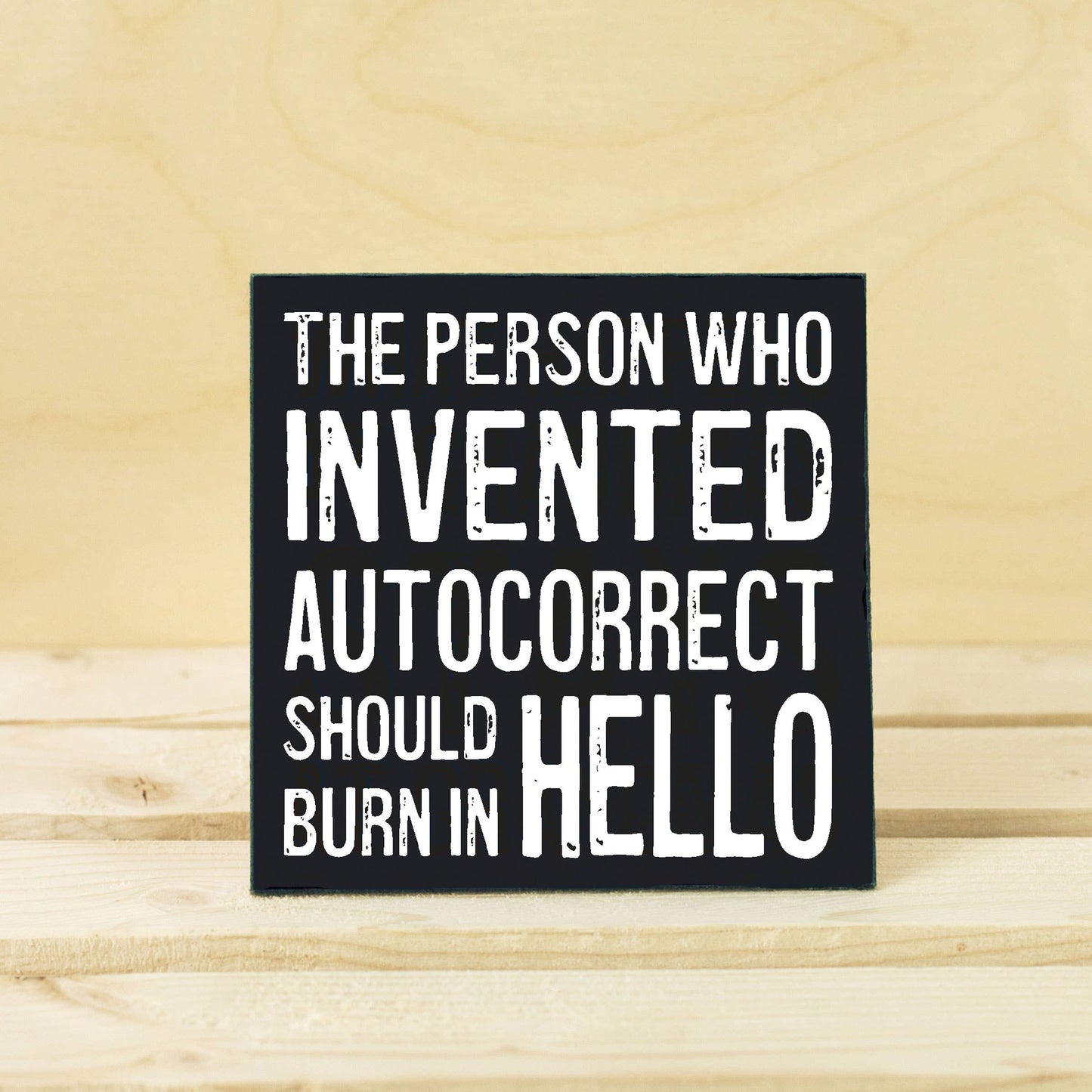 Autocorrect Burn Magnet