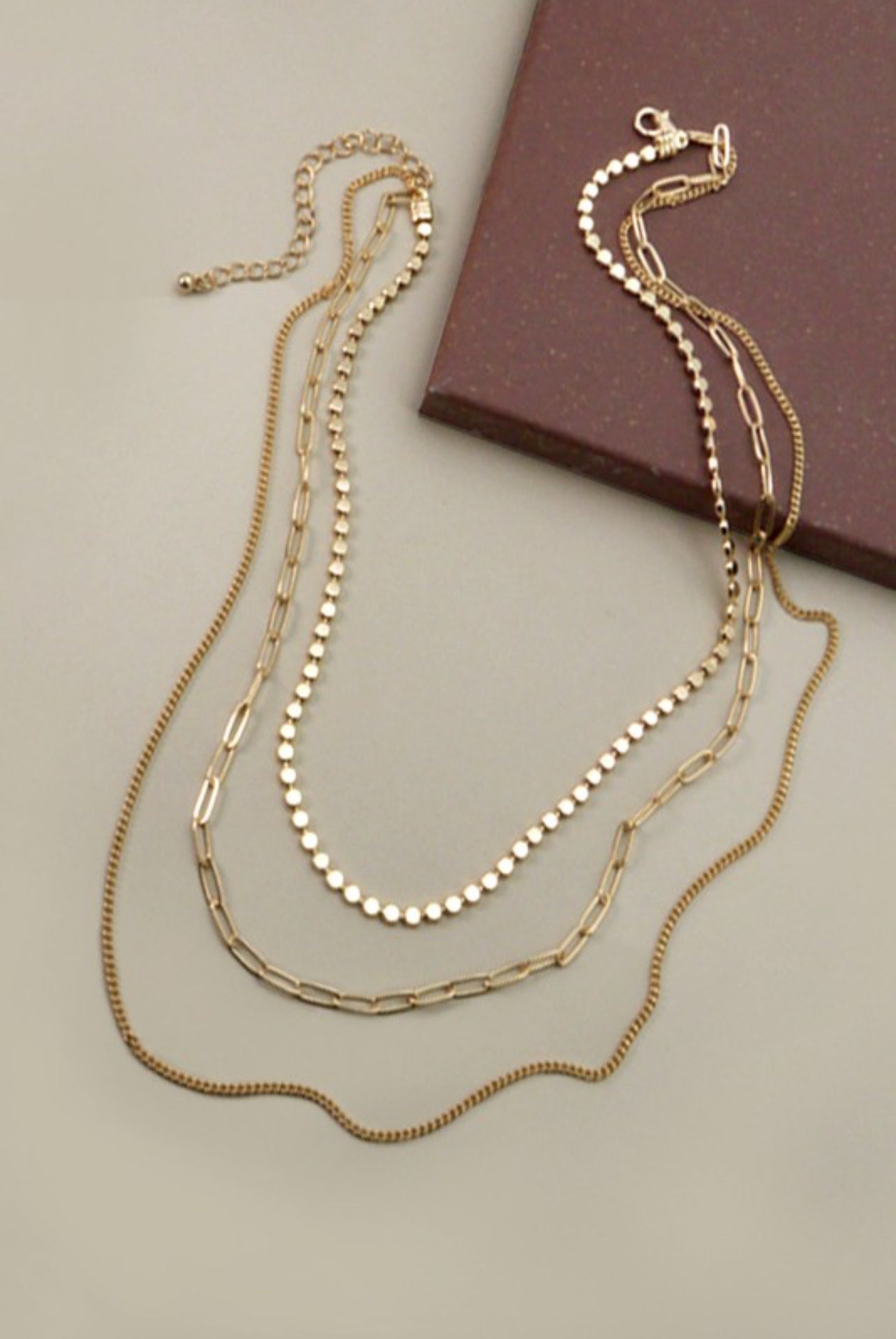 Pretty & Practical Multi Chain Necklace