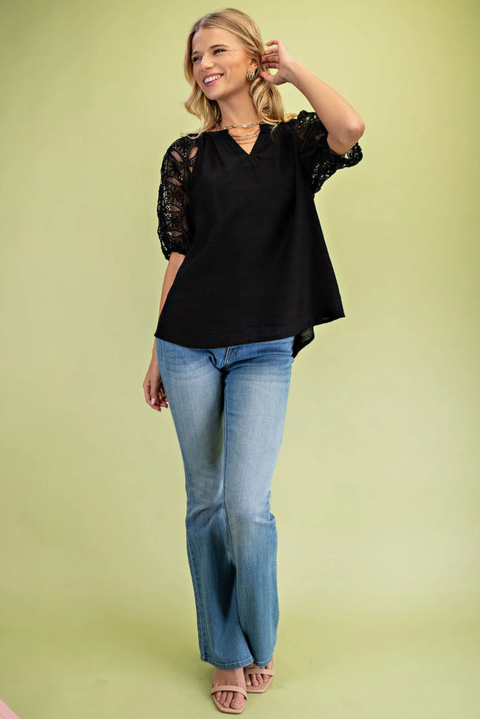 Ella Lynn Lace Blouse