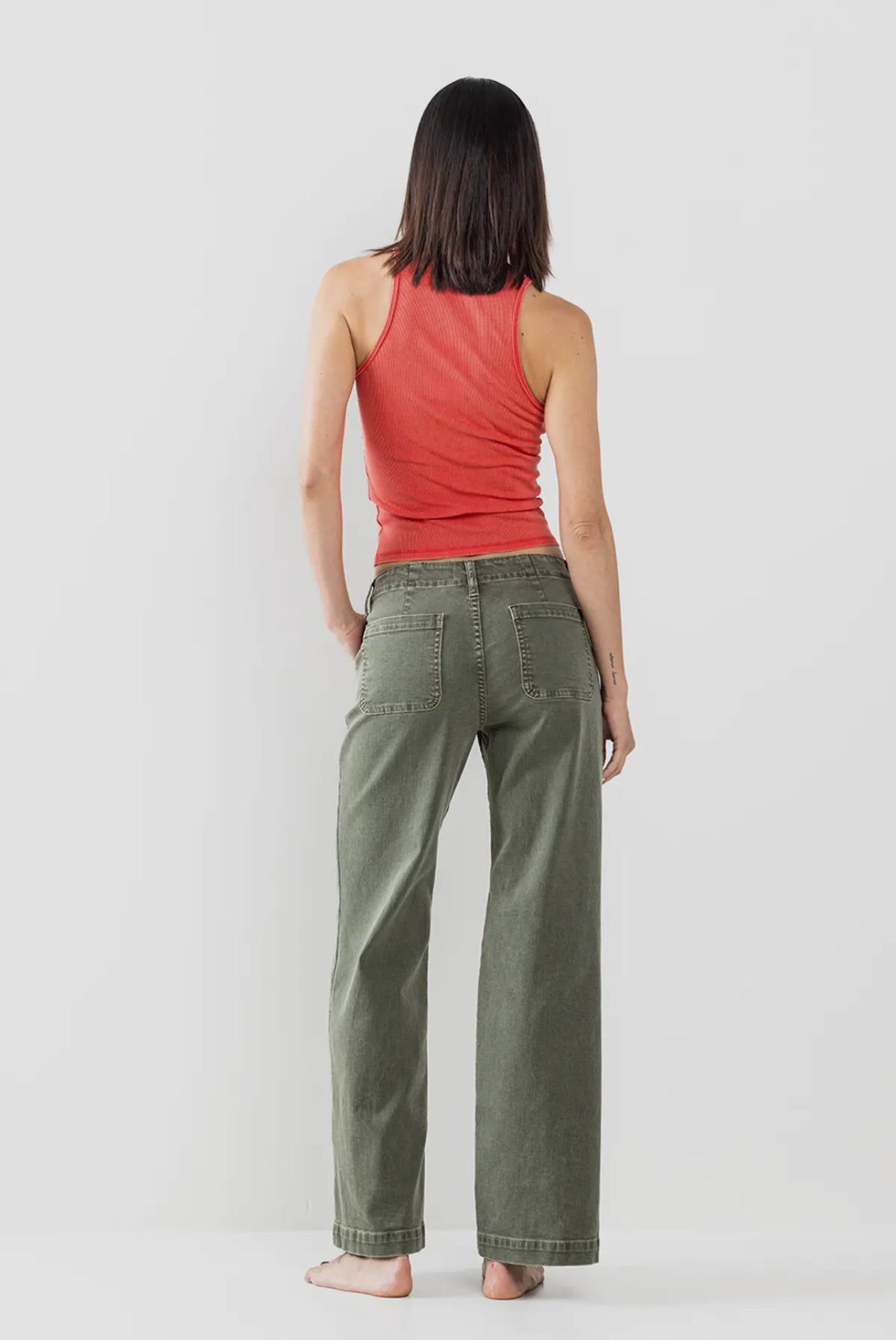 Suki Mid Rise Trouser Jean