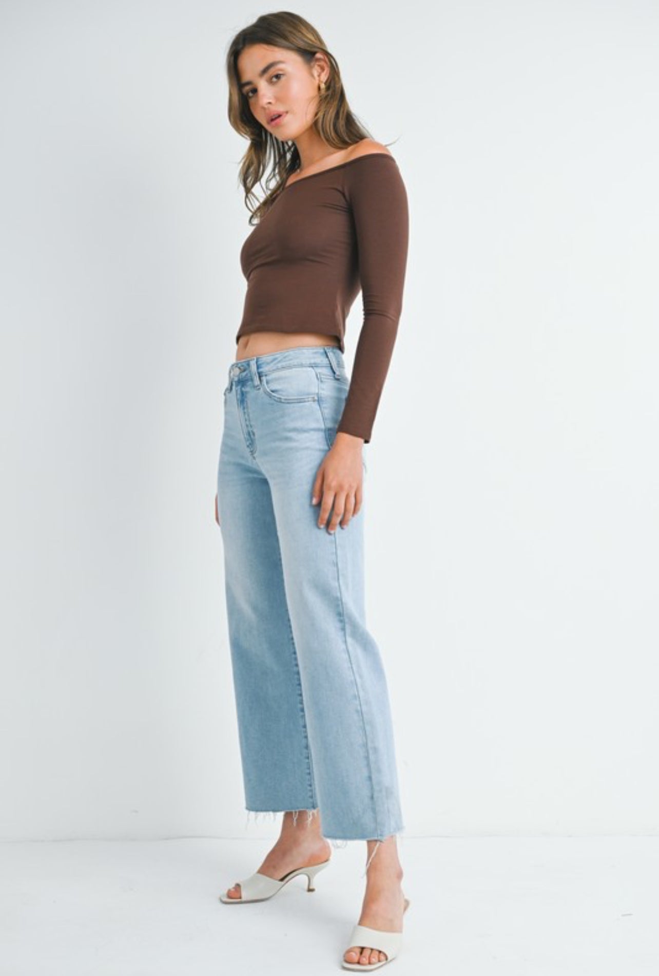 Verity HR Jeans In Lt. Wash