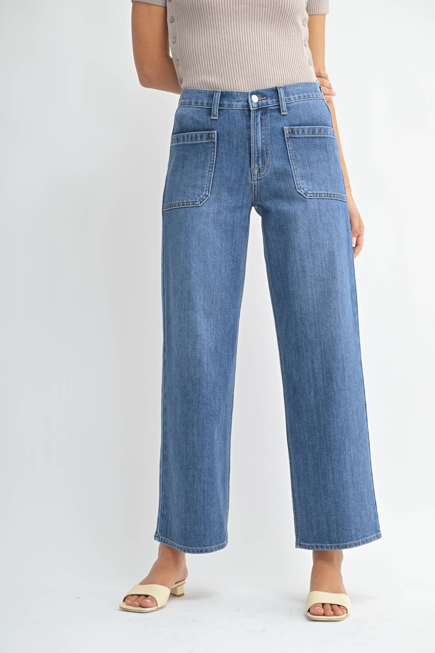 Eloise Patch Pocket Jeans