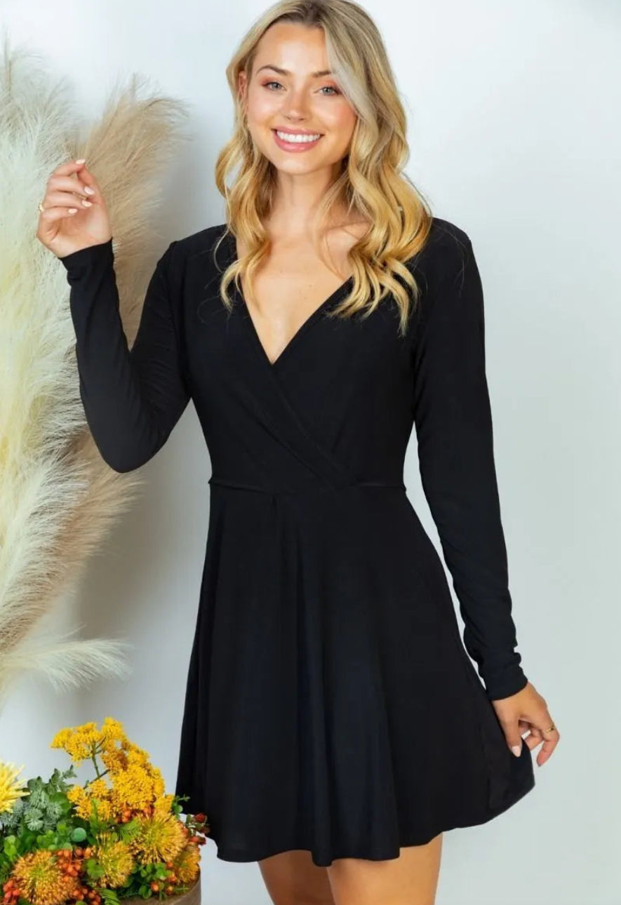 Solution to Everything Skort Dress In Black