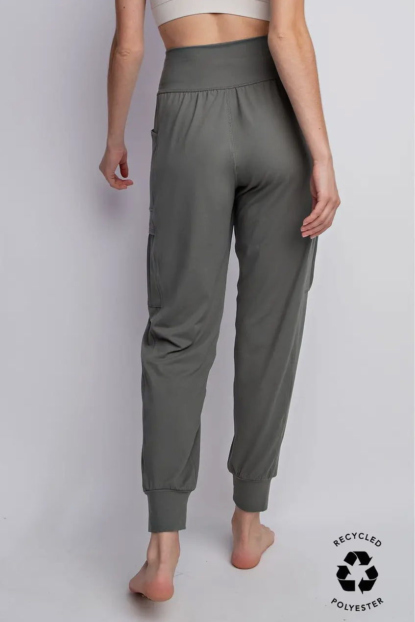 Everybody’s Favorite Cargo Joggers: Grey Sage