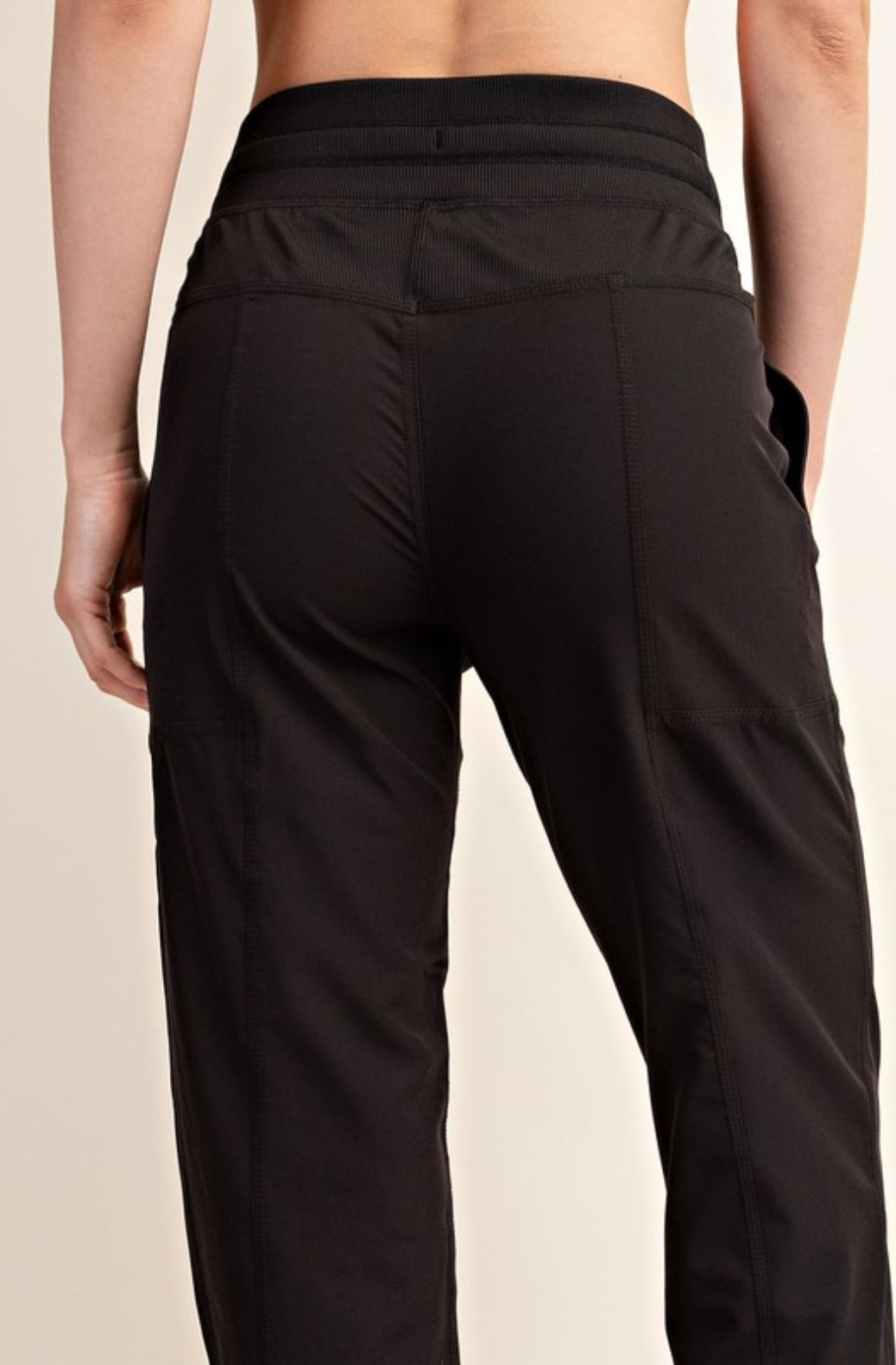 Dance Studio Convertible Pants In Black