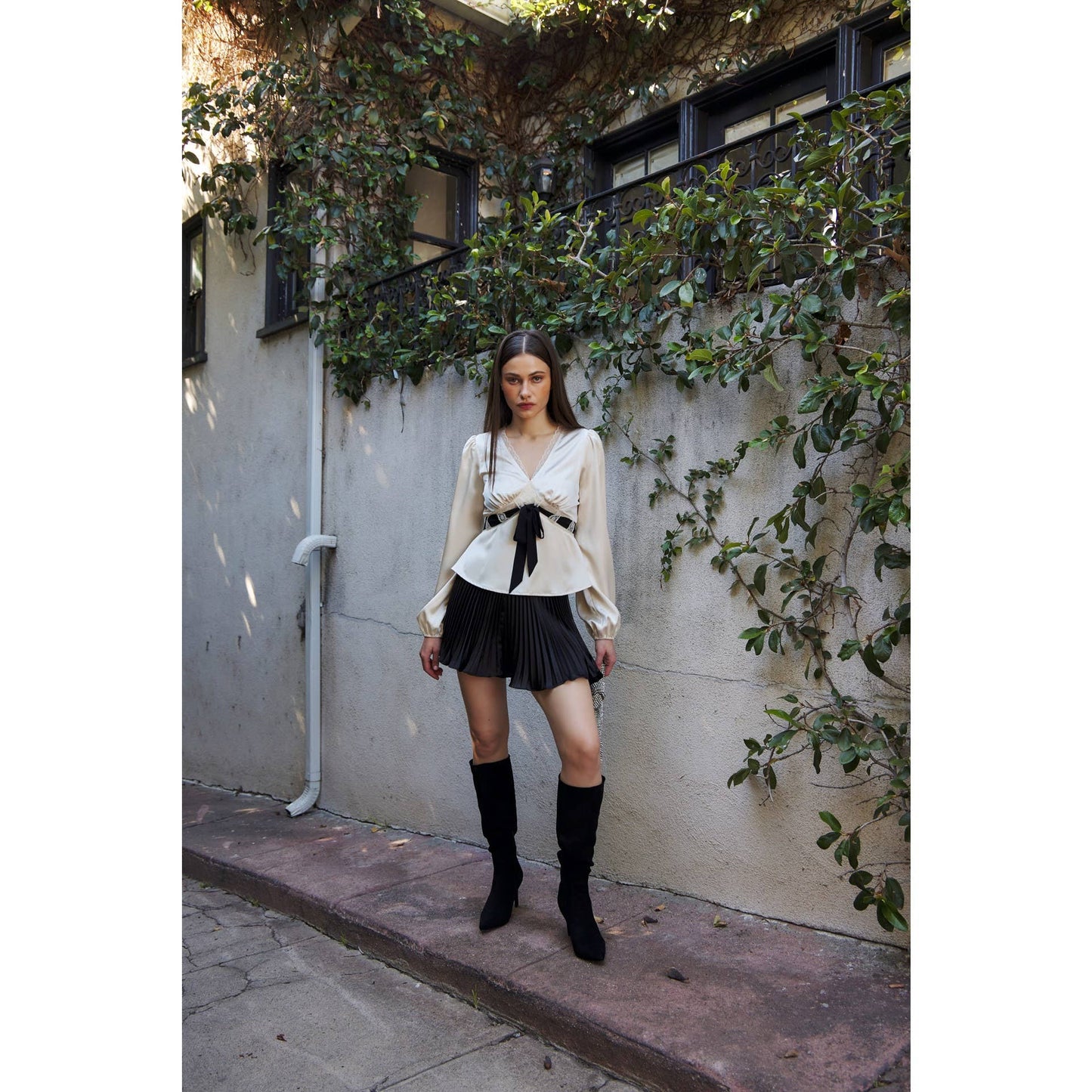Secret Weapons Satin Blouse