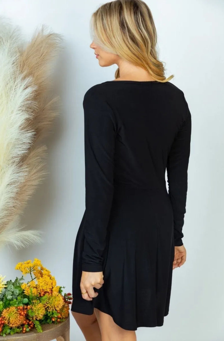 Solution to Everything Skort Dress In Black