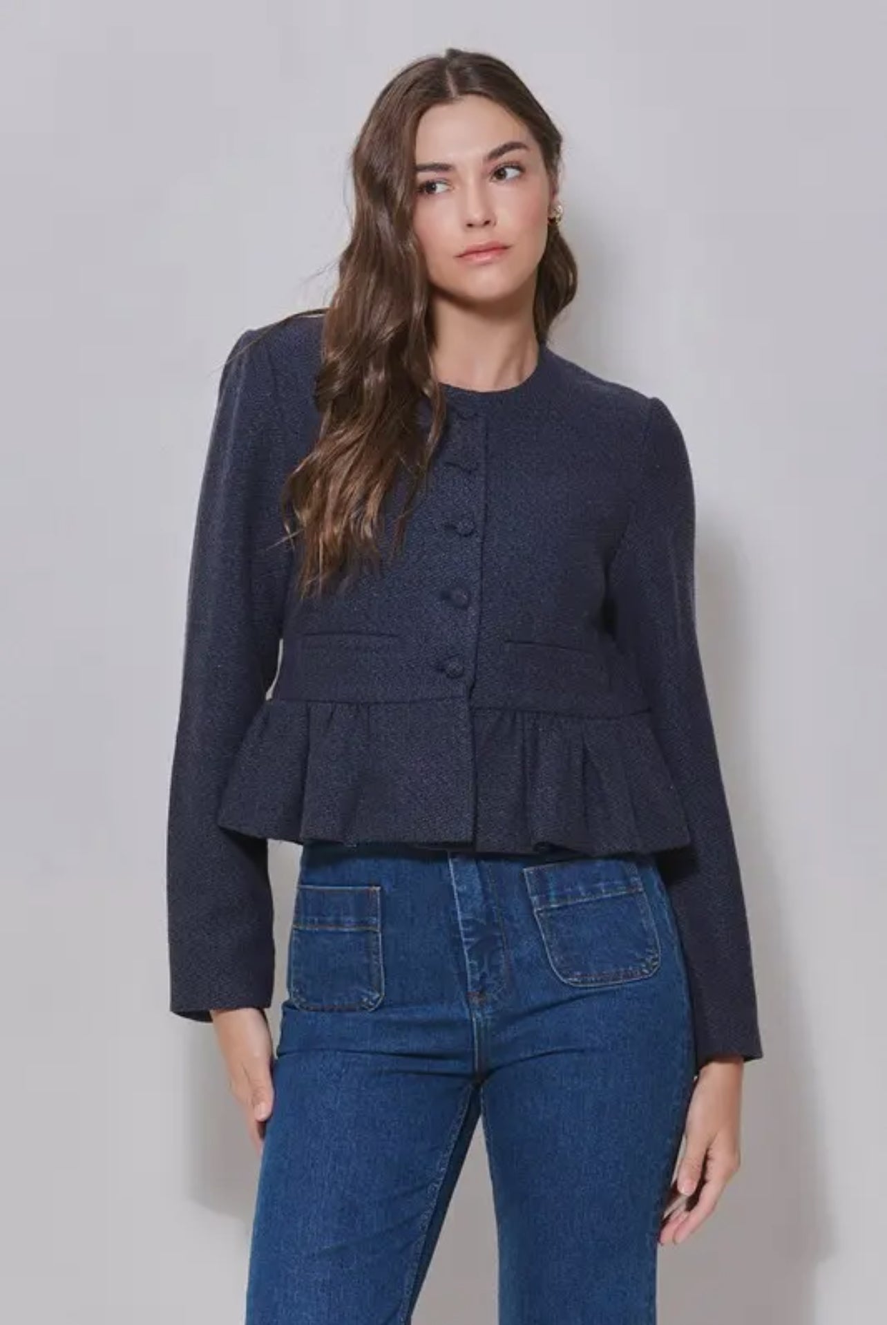 Sophisticated Chic Tweed Jacket