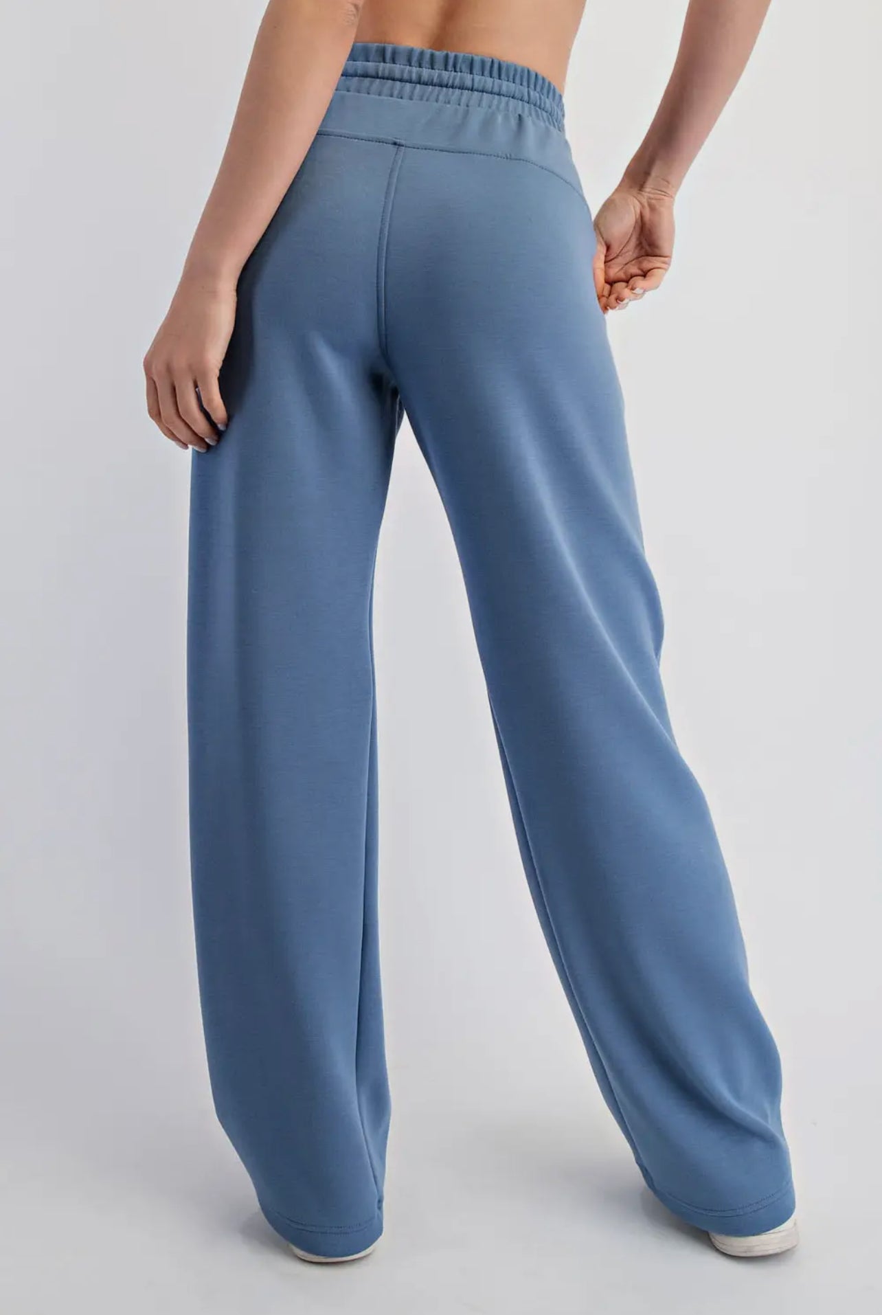 Ultimate Straight Wide Leg Pant In Paradise Blue