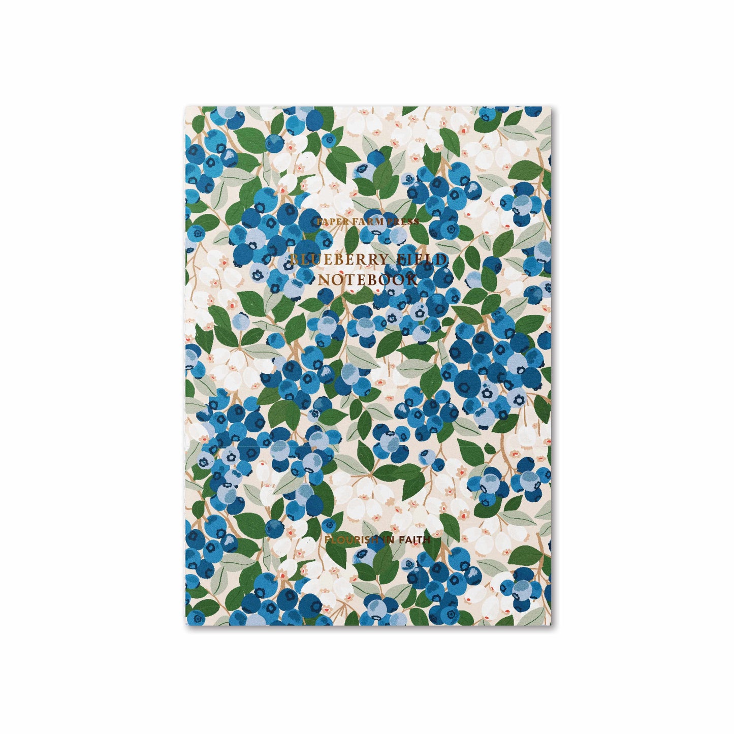 Blueberry Stitched Notebook
