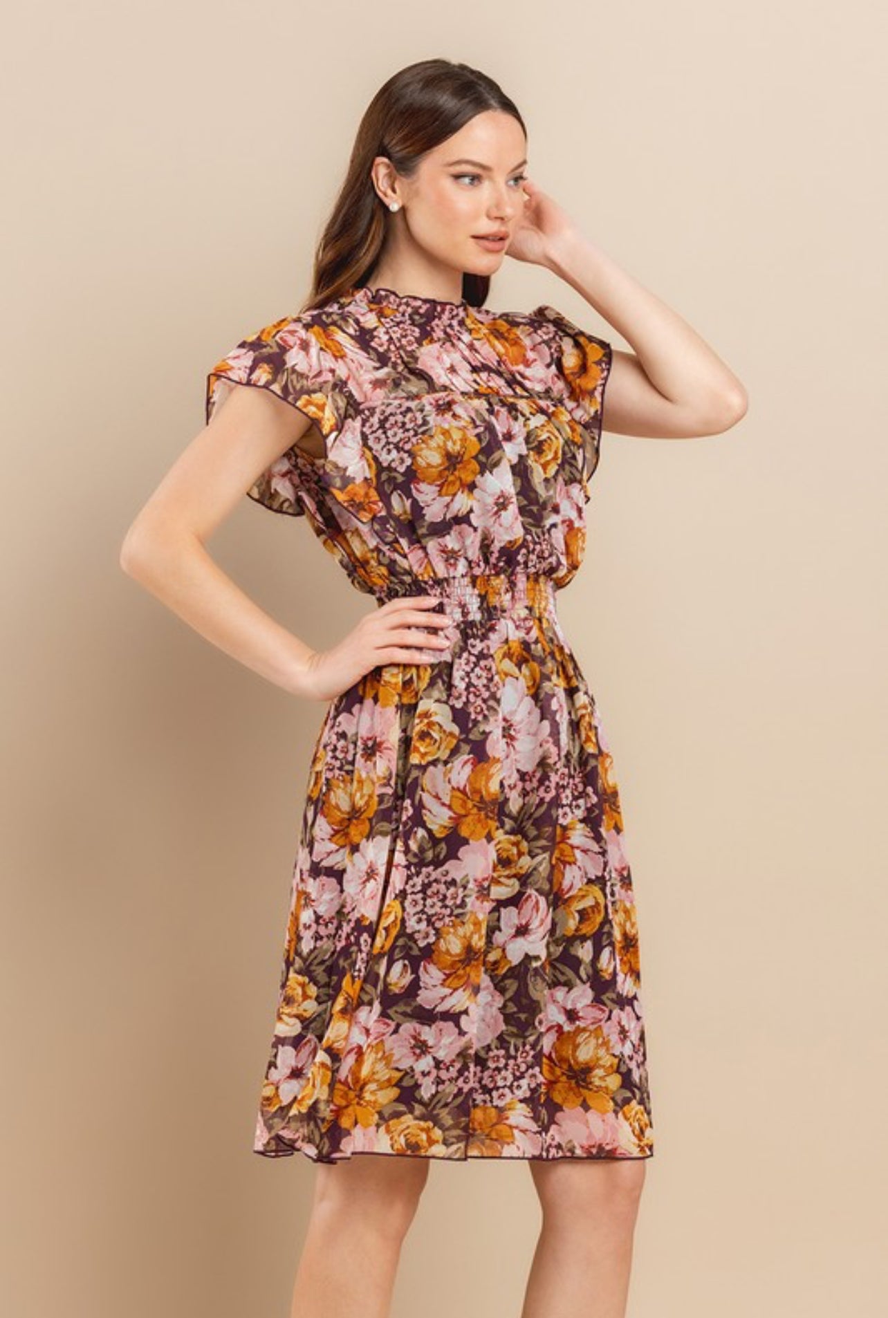 Sunset Date Midi Dress