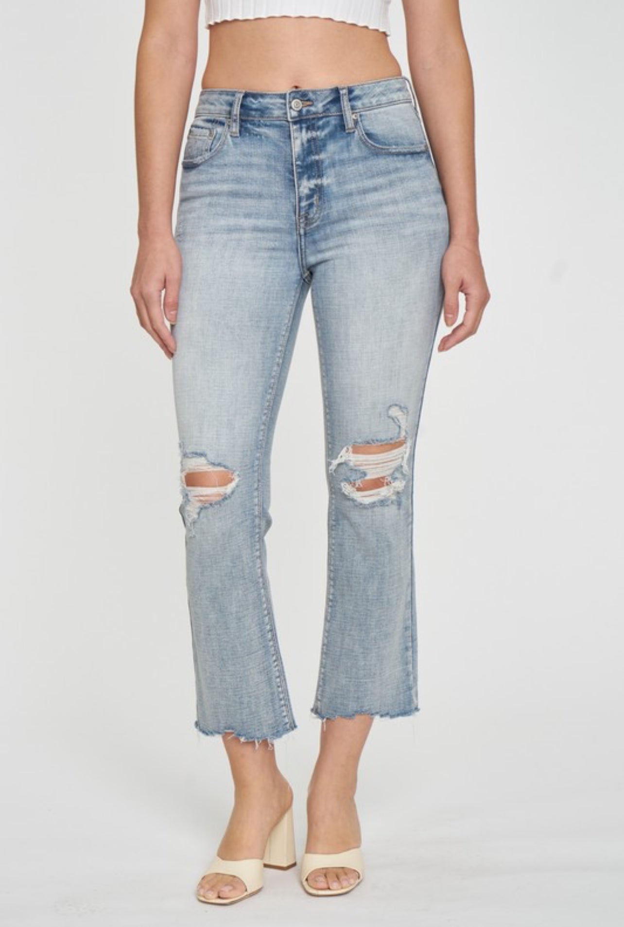 Ryder HR Cropped Bootcut Jeans