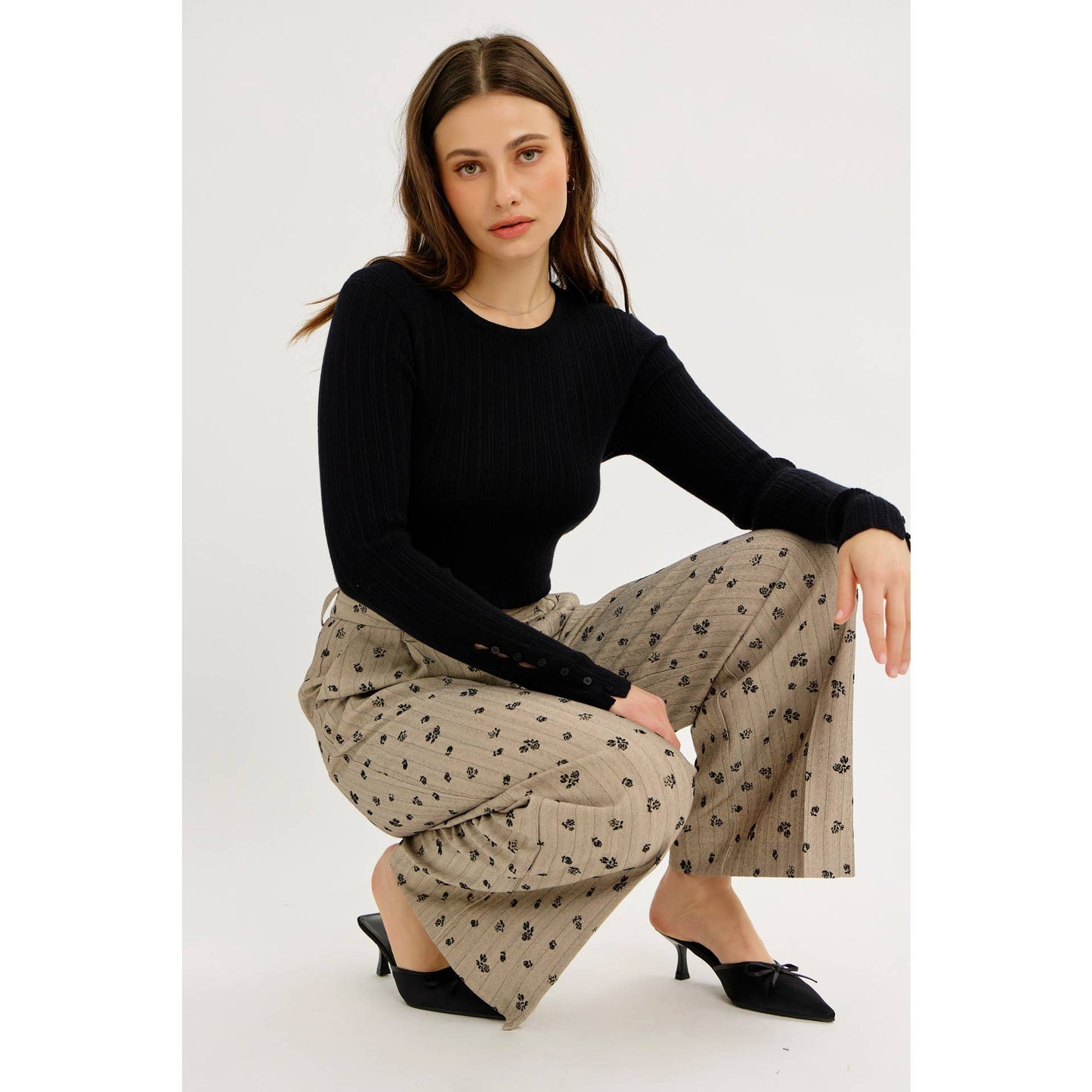 Quietly Striking Sweater Top