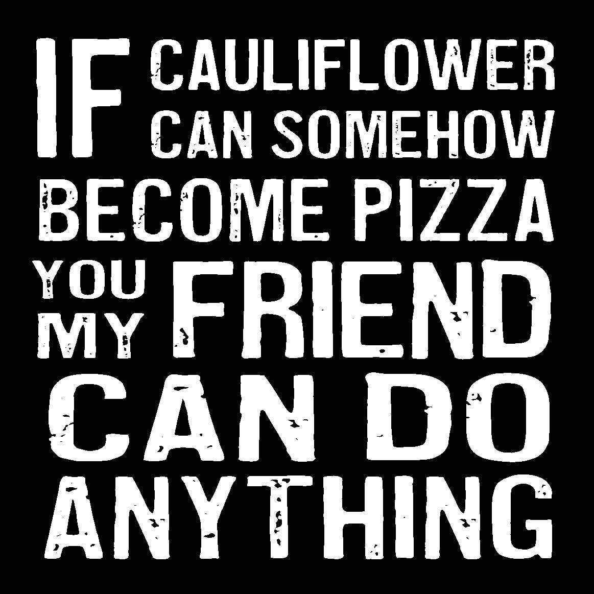 Do Anything Cauliflower Magnet