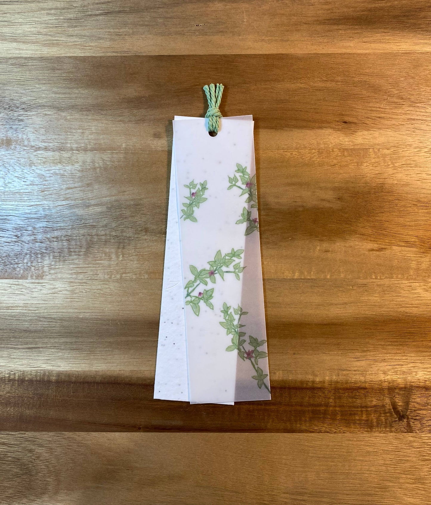 Plantable 2 in 1 Herb Bookmark