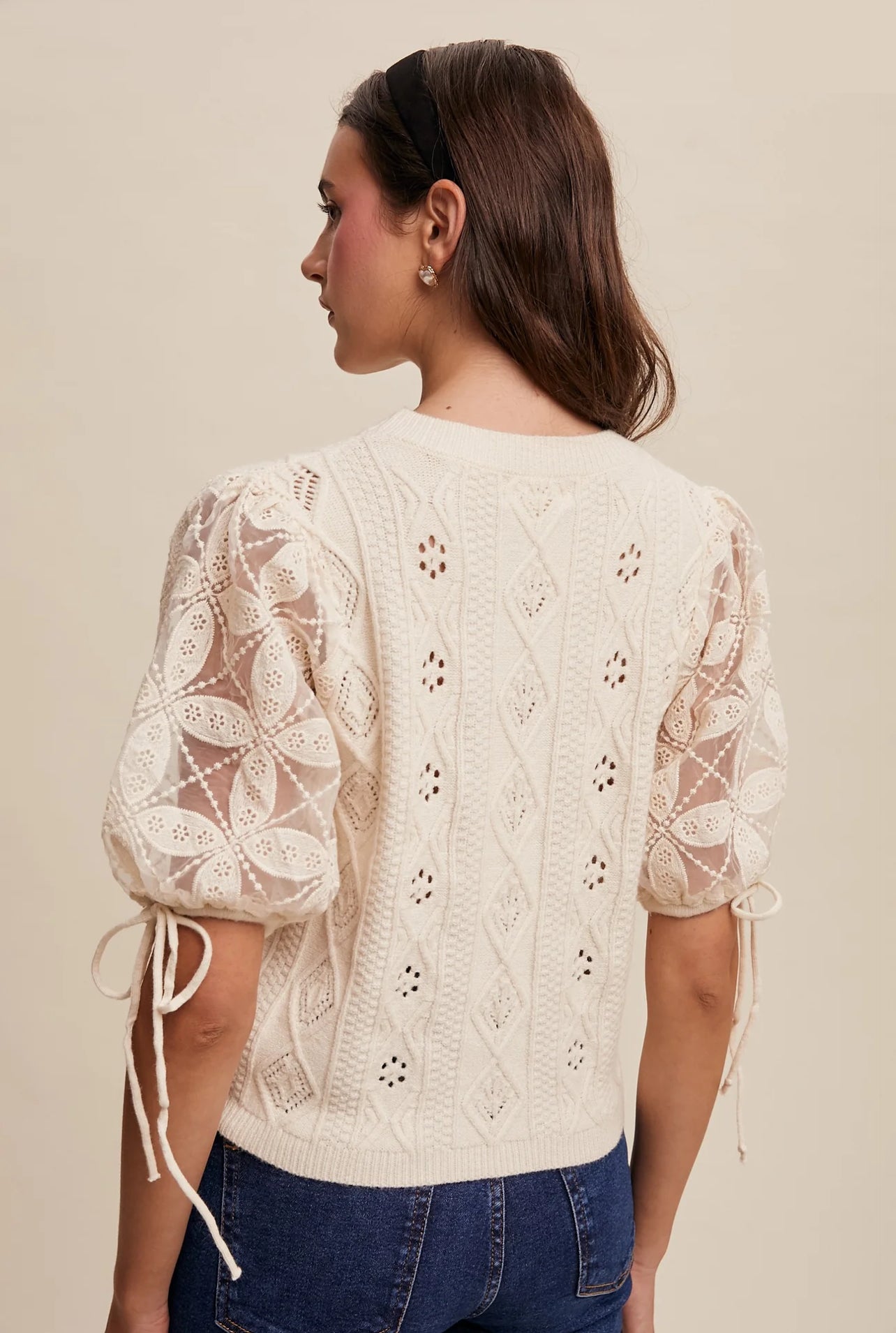 Perfectly Poised Sweater Top