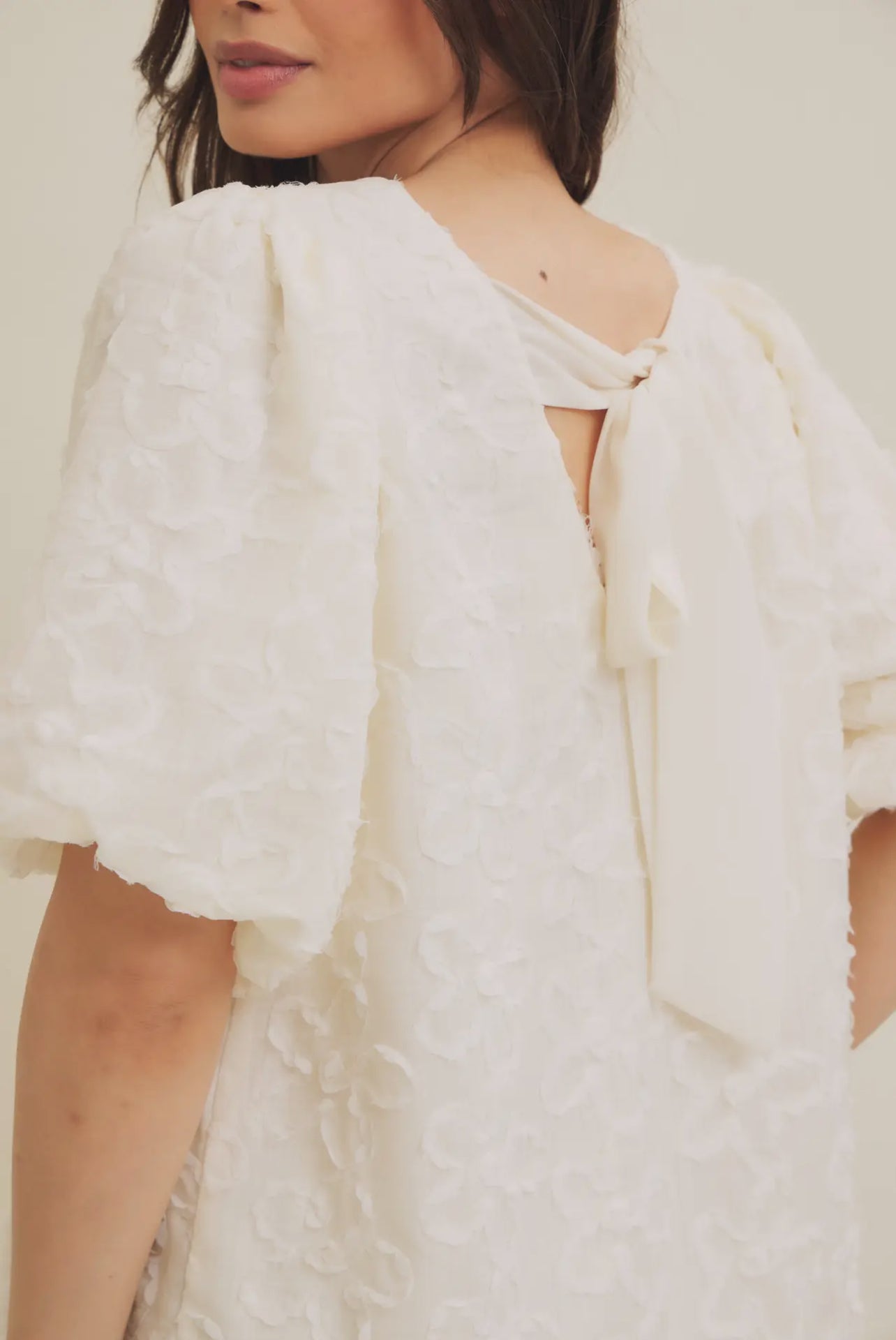 Elegance In 3D Flower Blouse