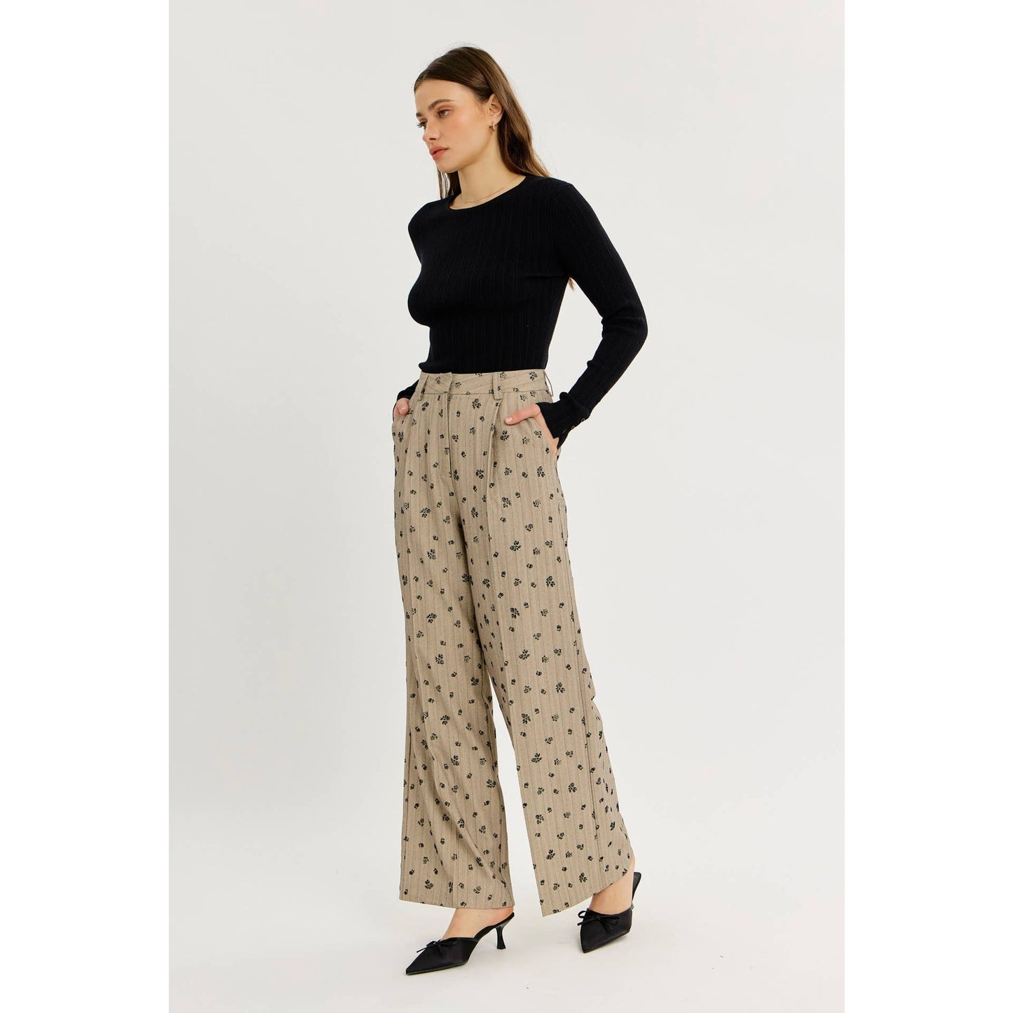 Subtle Femininity Tailored Pants