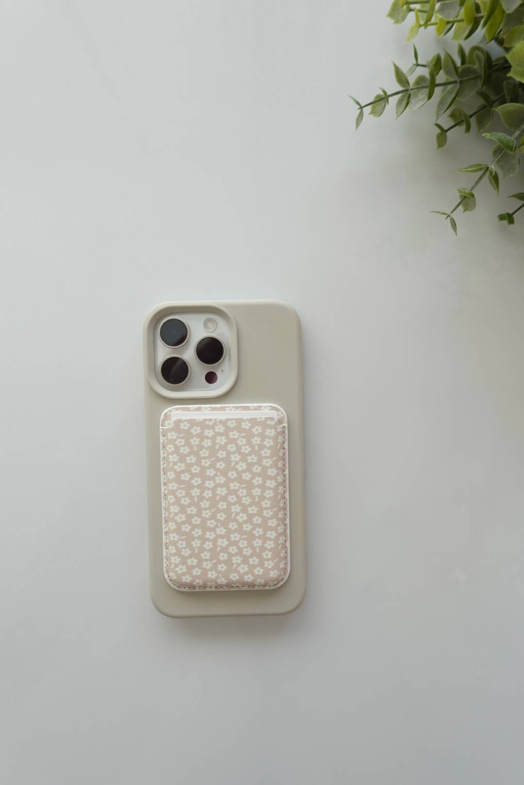 Magnet Phone Wallet, Iphone Magnetic Wallet, Magnet cash wallet: Black Ribbon Bow