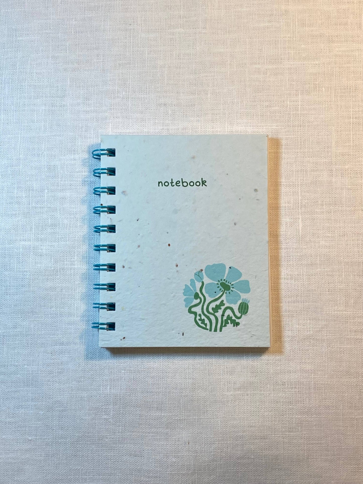 Plantable Notebook Blue Wildflower