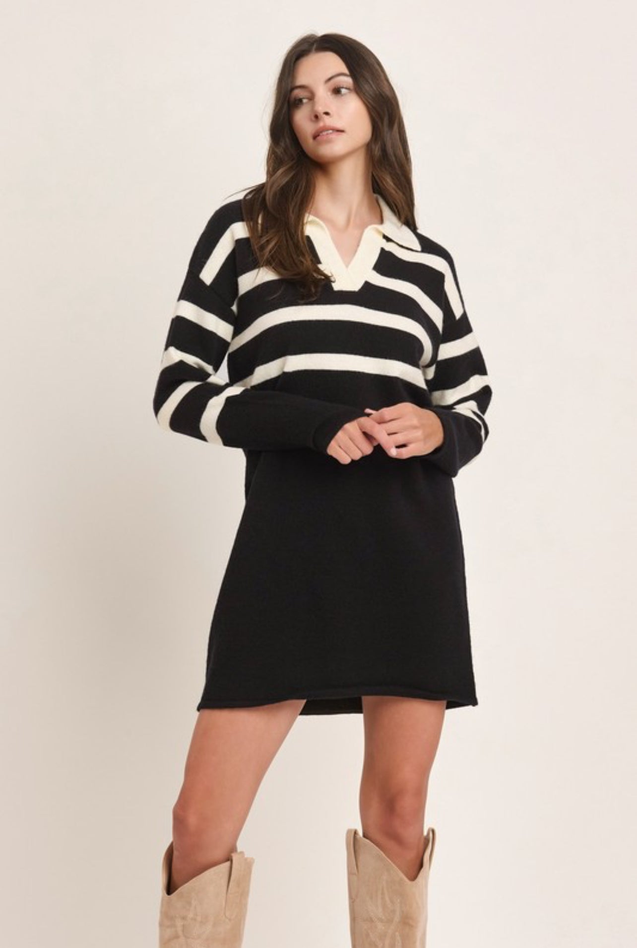 Chilly Days Sweater Dress