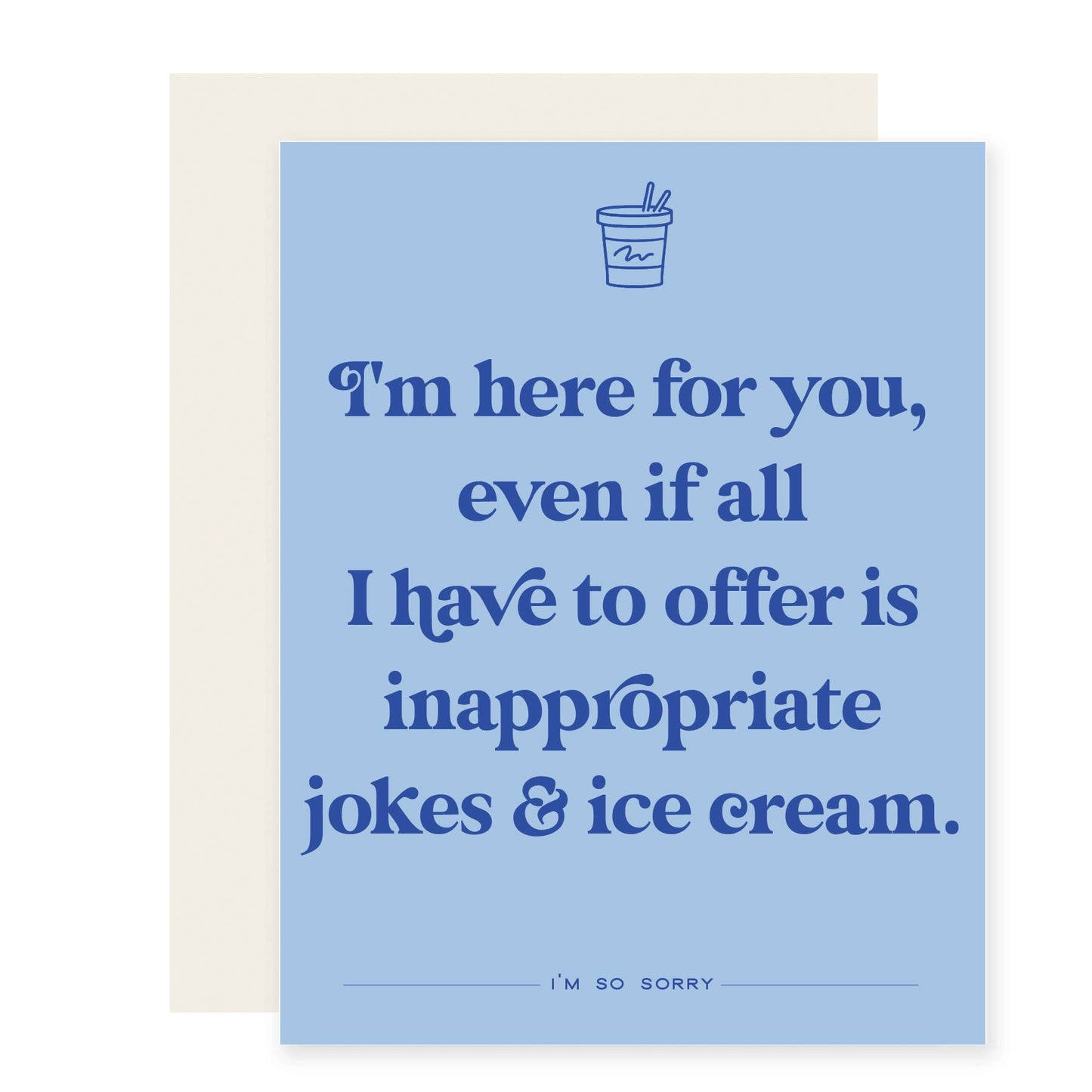 Inappropriate Jokes | Cheeky Sympathy Card