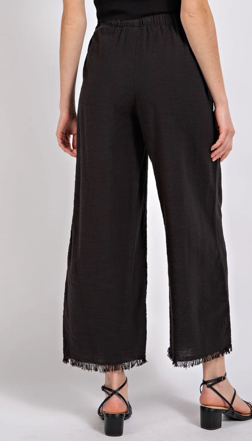 Watch Me Go Pants In Black