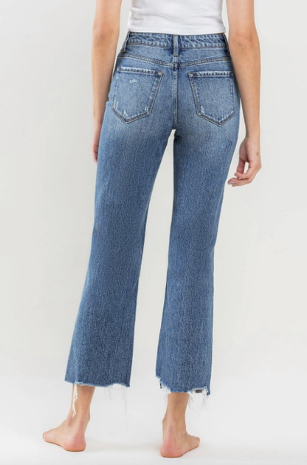 Vivian Cropped Wide Leg Jean