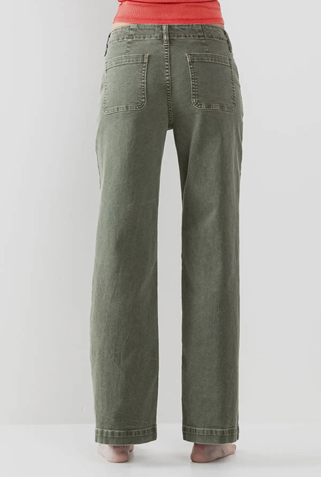 Suki Mid Rise Trouser Jean