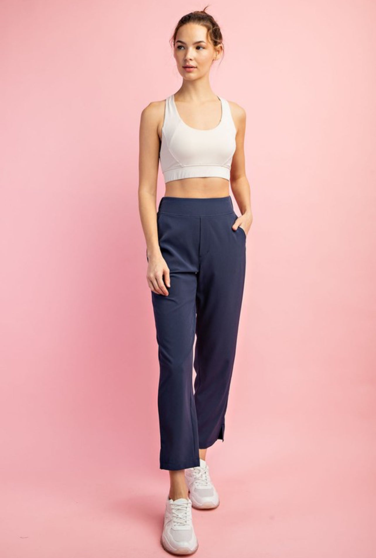 Meticulously Tailored Pants In Navy